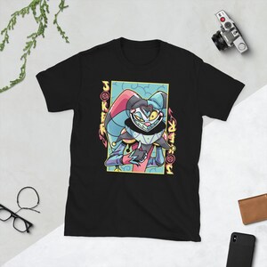Camiseta Helluva Boss Fizzarolli / Unisex / 100 % algodón / Linda camiseta de anime / Regalo para amantes del anime para hombres y mujeres