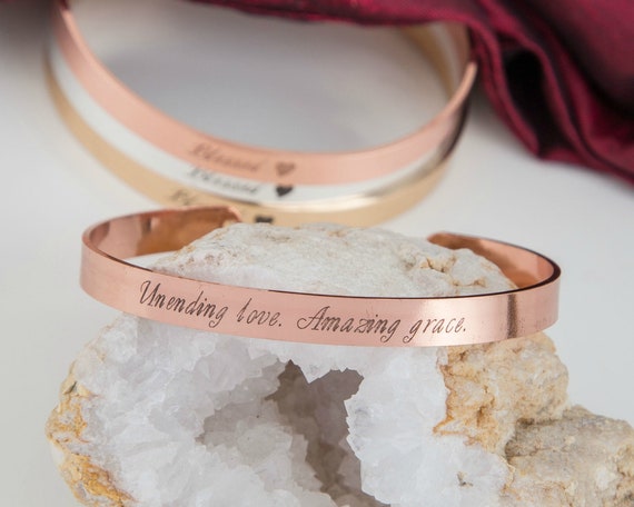 Bangle Bracelet-Amazing Grace Bangle Bracelet-Amazing Grace