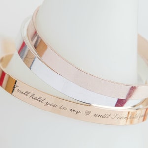 Gedenkarmband, ich werde dich in meinem Herzen halten, bis ich dich im Himmel halten kann Armband Geschenk, Erinnerung Armband, Trauer Schmuck Geschenk