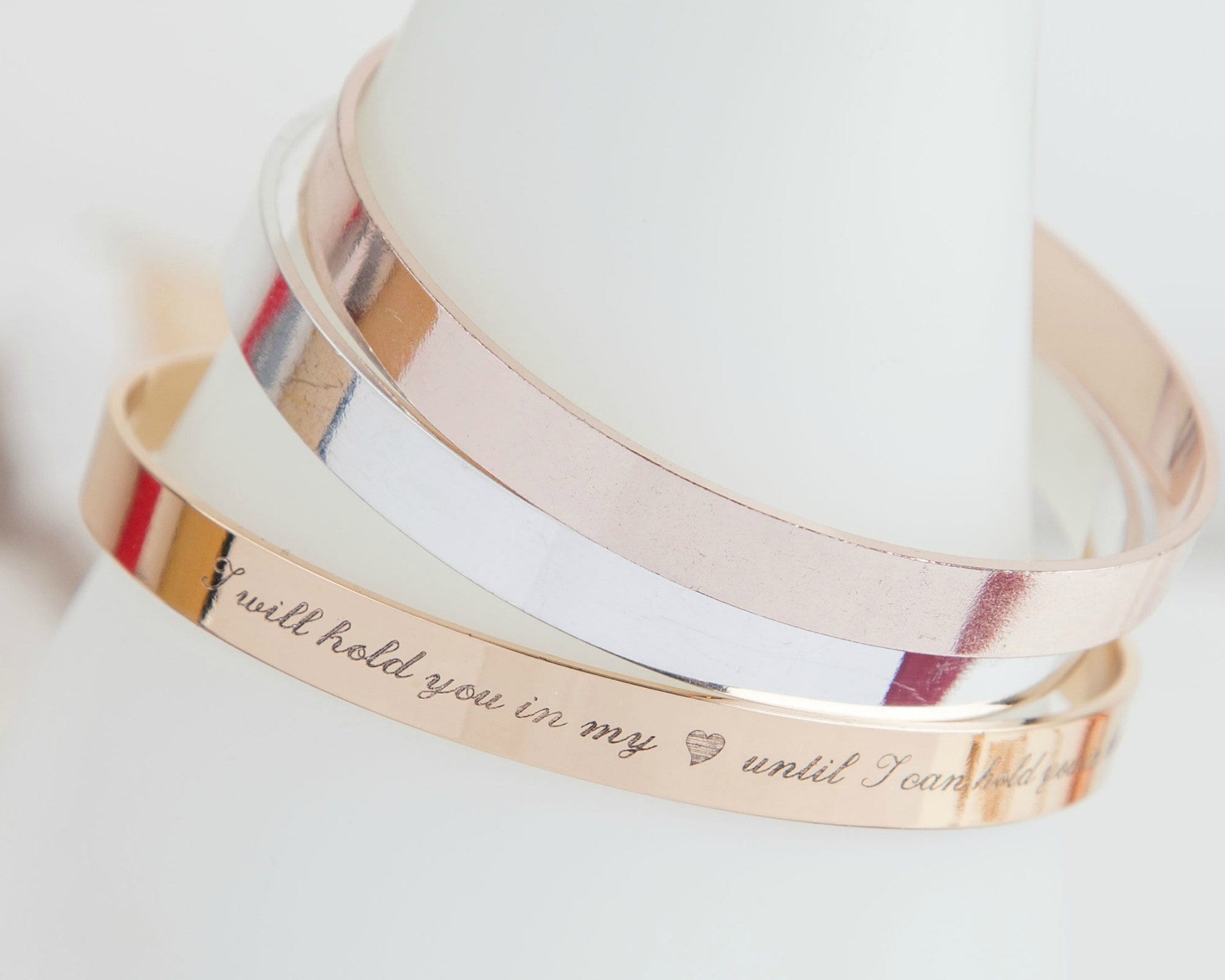 Memorial Engraved Bracelet: Remembrance Jewelry Gift