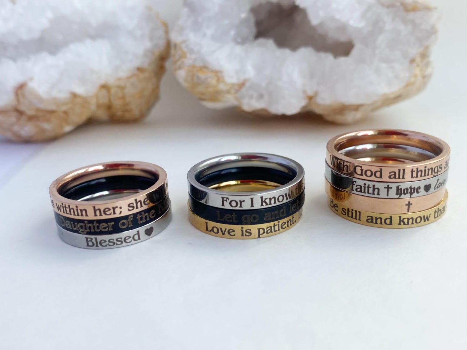 The Jesus Prayer Ring, Religious Jewelry, Christian Orthodox Prayer ...