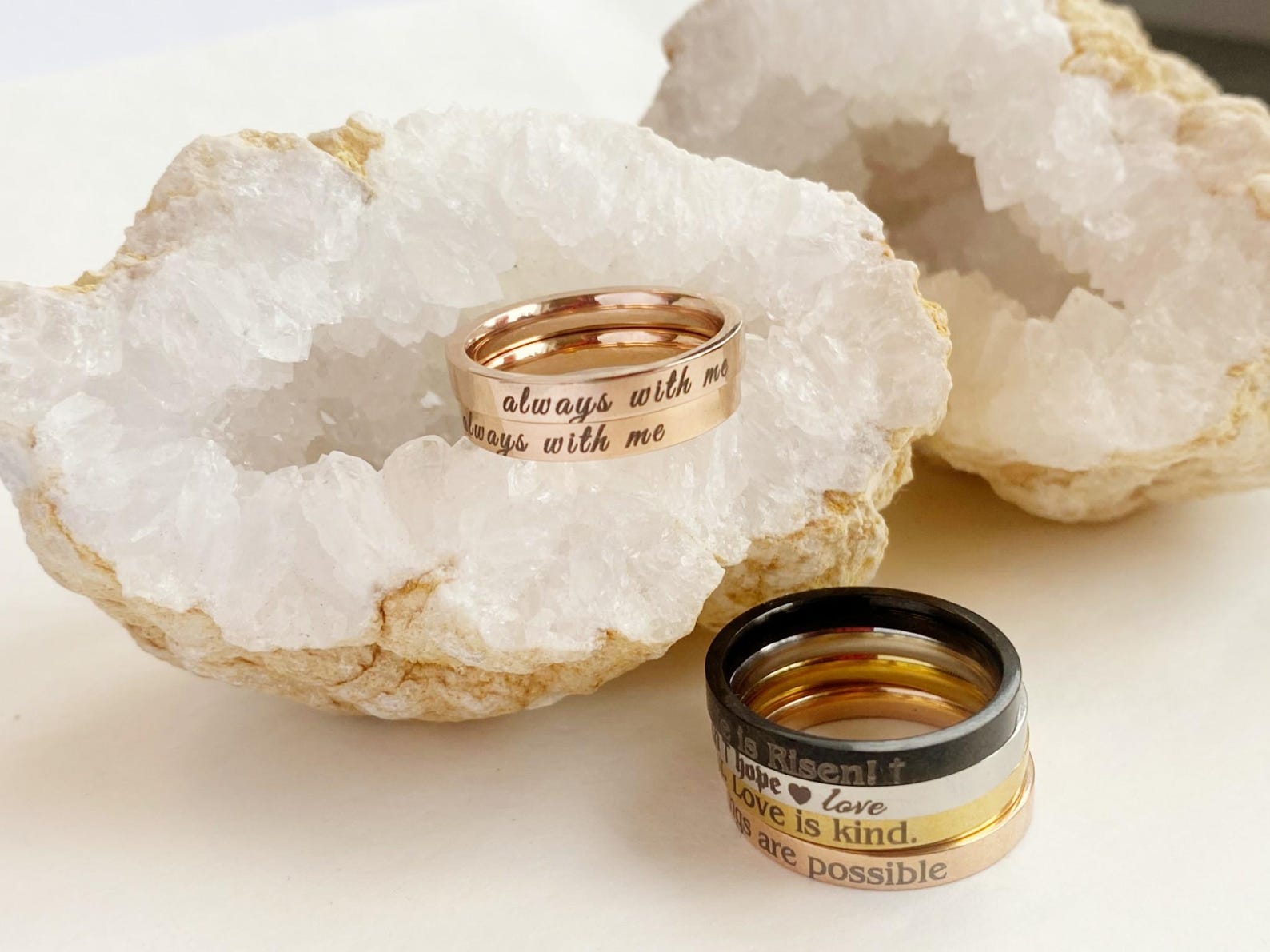 Memorial Ring, Always With Me Ring, Memorial Thin Ring Gift ...
