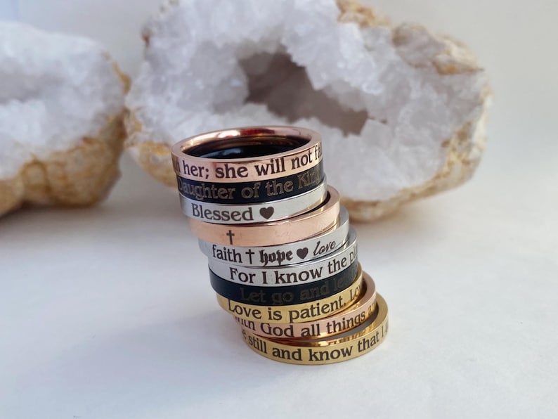 The Jesus Prayer Ring, Religious Jewelry, Christian Orthodox Prayer ...