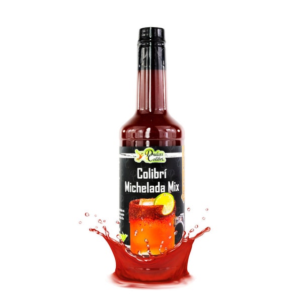 Colibri Michelada Mix | Premium | Intense Flavor | Up your beer game | 750ml