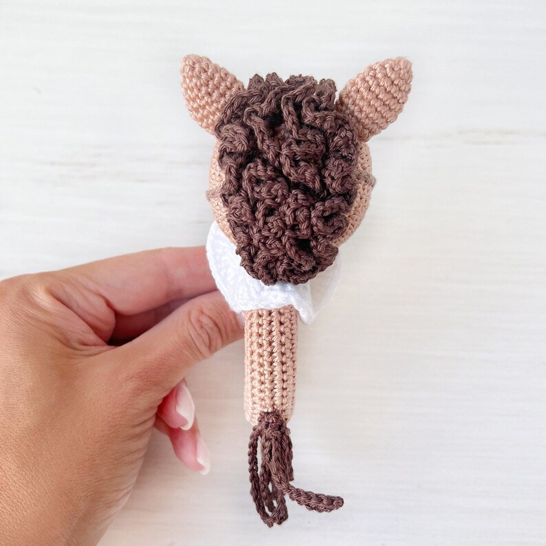 Crochet Horse Rattle Pattern Amigurumi Horse Cute Crochet Etsy