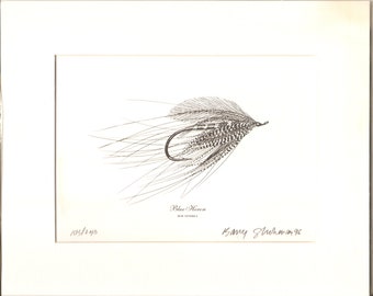 Glickman Fishing Fly print