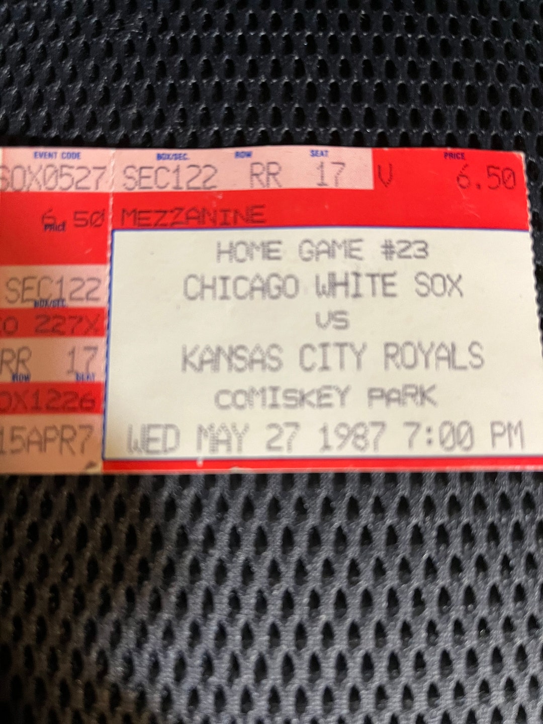Chicago White Sox Ticket Stub - Etsy