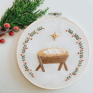 Embroidery Kit "Christ in the Manger"