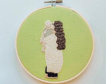 Custom Embroidery Portraits