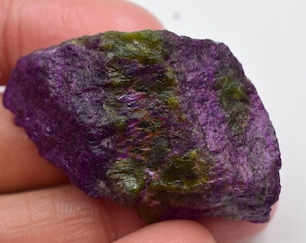 Unique Stichtite and serpentine stone natural Atlantasite stone healing crystal natural crystal raw stichtite serpentine Violet Raw 760 cts