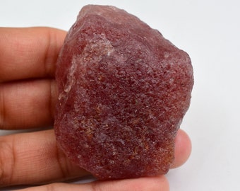 Top Quality Natural Red Strawberry Raw Gemstone Rare Strawberry Quartz With Beautiful Red And Pink Mixed Colour Gemstone For Jewelry Making