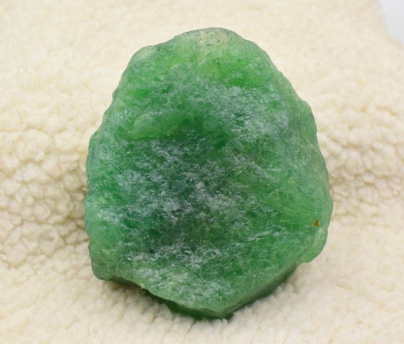 Natural Green Strawberry Raw Gemstone Dar Green Colour Strawberry Quartz Rough Gemstone Beautiful Strawberry Raw Gemstone For Jewelry Making image 6