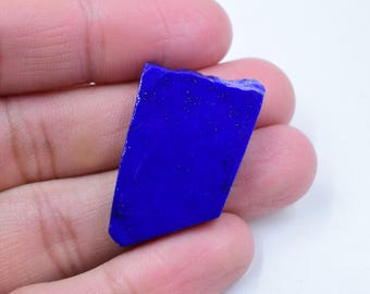 Losa de lapislázuli azul real: Piedra preciosa suelta de grado AAA