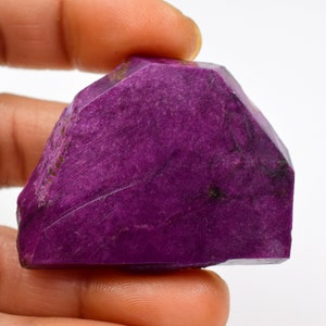 Raw Purple Stichtite Slice, Atlantasite Healing Crystal, 112ct