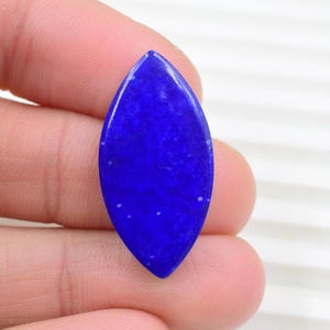 Ravishing Lapis Lazuli Cabochon Gemstone, 14X29 MM Flat back Lapis Lazuli Cabochon Polished Lapis Lazuli Loose Gemstone For Jewelry Making..