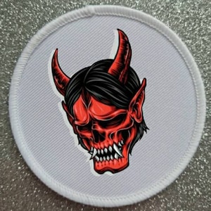 Satan Satanic Image 3 Inch Patch Badge