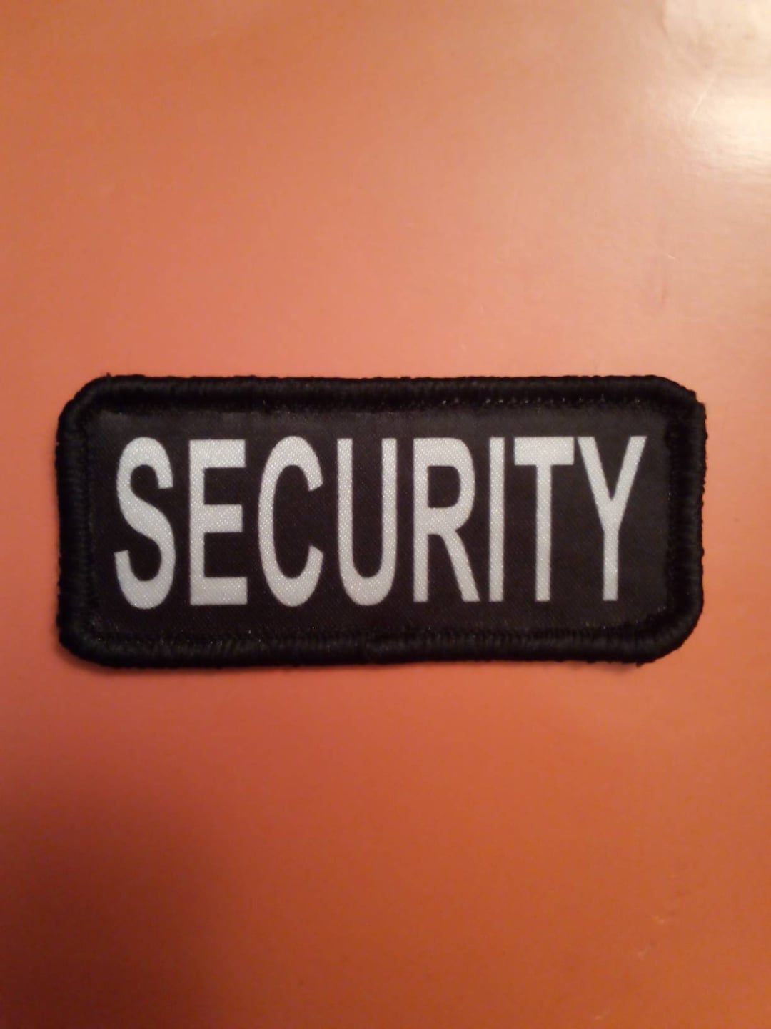 Security Uniform Shirt Jacket Doorman badge 8cm Patch Etsy