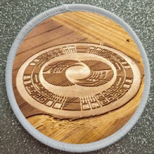 3 inch Crop Circle patch badge