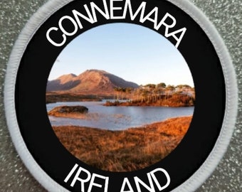 Insignia del parche de Connemara Irlanda de 3 pulgadas