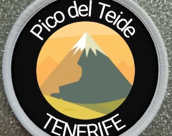 Parche de 3 pulgadas del Pico del Teide en Tenerife