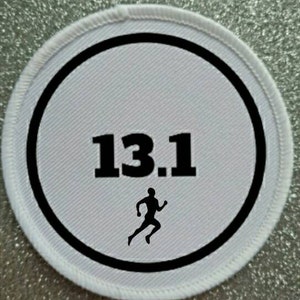 3 Zoll Halbmarathon Läufer Patch Badge