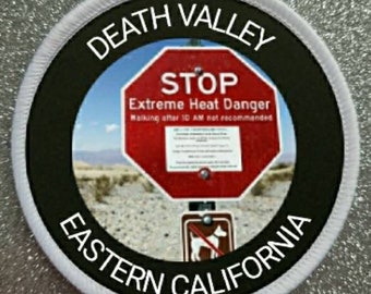 3-tums Death Valley Kalifornien-märke