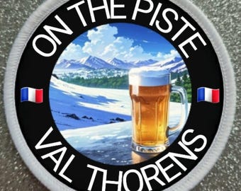 3 inch Val Thorens France Ski Skiing Resort patch badge