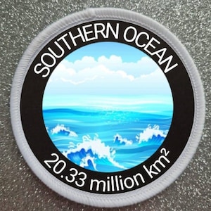 3 inch Southern Ocean patch badge