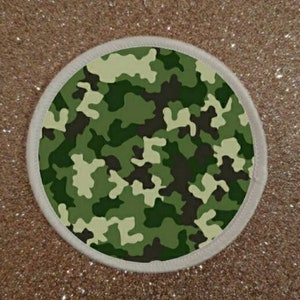 Military Camo Style 3 inch Patch Badge