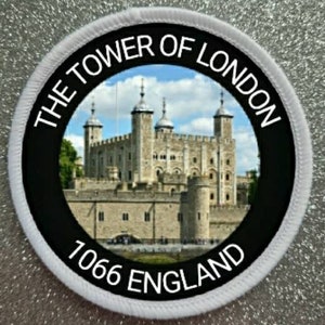 3 Inch The Tower of London Patch Badge.