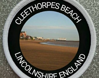 3 inch Cleethorpes Beach England Patch Badge