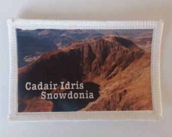 3 zoll Cadair Idris Snowdonia Aufnäher Abzeichen