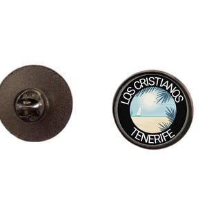 Chapa Pin Los Cristianos Tenerife 2,4 cm
