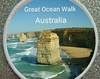 3 inch Great Ocean Walk Australia patch badge