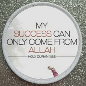 3 inch Quotes of Islam patch badge