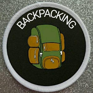3 inch Backpacking Patch Badge