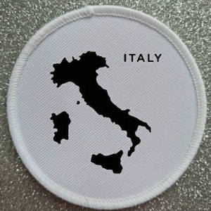 3 Inch Italy sublimation patch badge