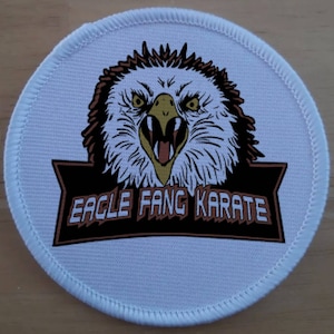 Eagle Karate Team 3 inch Sublimation Patch Badge