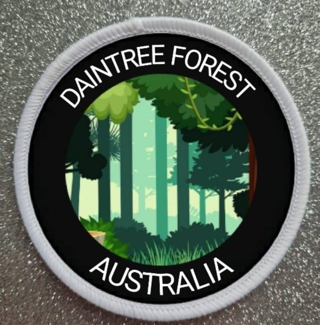 3 Inch Daintree Forest Australia Patch Badge - Etsy