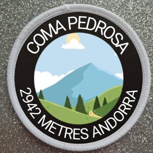 3 inch Coma Pedrosa Andorra patch badge