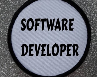 3 inch Software Developer Patch Badge