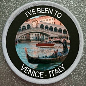 3 inch Venice Italy patch badge