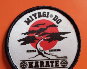 Patch karaté shito ryu (3,5 pouces) badge à repasser/à coudre