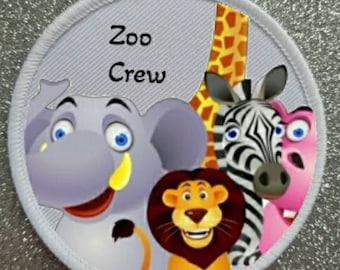 3 Inch Zoo Crew patch badge