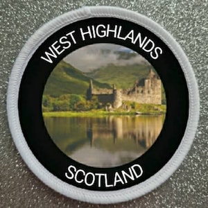 3 inch West Highlands Scotland Patch Badge