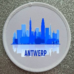 3 inch Antwerp Belgium patch badge