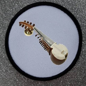 3 inch Sarod Iron or Sew on Patch Badge