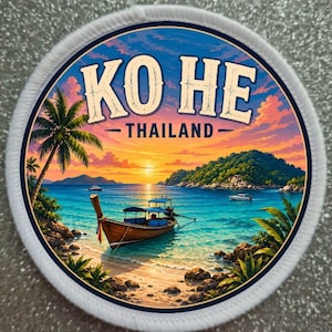 Écusson Ko He Thaïlande de 3 pouces
