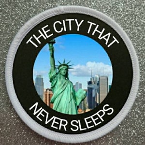 3 inch New York patch badge