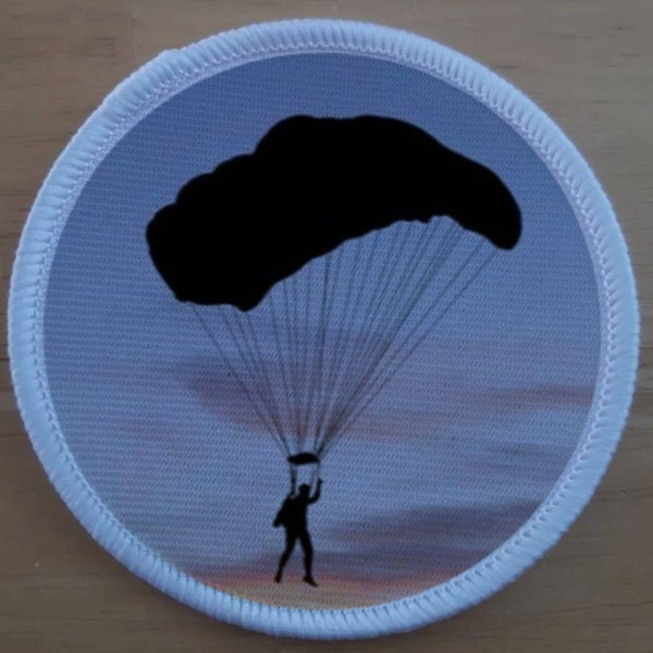 3 inch Parachuting Parachute patch badge